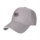 Black Baseball Cap With Cute Vampire Bat Graphic Print