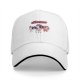 Black baseball cap with Powerpuff-style girl characters graphic