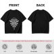 Olive Green T-Shirt With Detailed Fantasy Crest Graphic