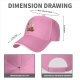 Black baseball cap with anime silhouette graphic of two characters