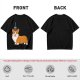 Olive Green T-Shirt With I Love My Corgi Graphic Print