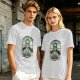 Frankenstein Monster Coffee T-Shirt Energy To Revive