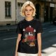 Snoopy and Charlie Brown Knight Campfire Graphic T-Shirt