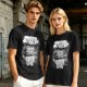 One Piece Straw Hat Crew Monochrome Graphic T-Shirt