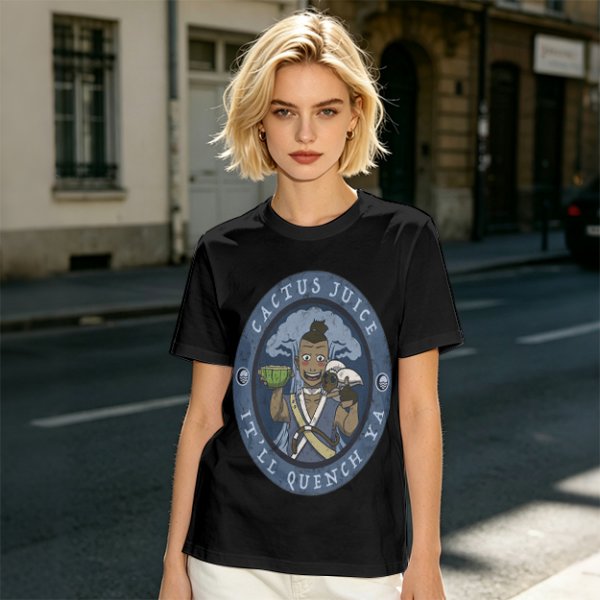 Avatar The Last Airbender Cactus Juice Sokka Graphic T-Shirt