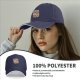 Black baseball cap with spooky drink graphic and Japanese text