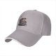 Black baseball cap with Relax Die skeleton palm tree graphic