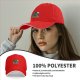 Black baseball cap with alien eating pizza and 'FOR PIZZA' text