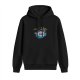 Black Hoodie With Retro Cassette Tape 'I'm A Mess' Graphic