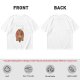 Olive Green T-Shirt With Cute Praying Capybara Graphic