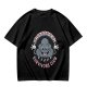 Olive Graphic T-Shirt with Shitstorm Survivors Club Cartoon Print