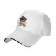 Black baseball cap with 'Too Murdery Without Coffee' crow graphic