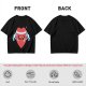 Olive T-Shirt With Cute Cartoon Heart Lifting Dumbbells Print