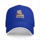 Black baseball cap with grumpy cat 'Humans are Stupid Change My Mind' print