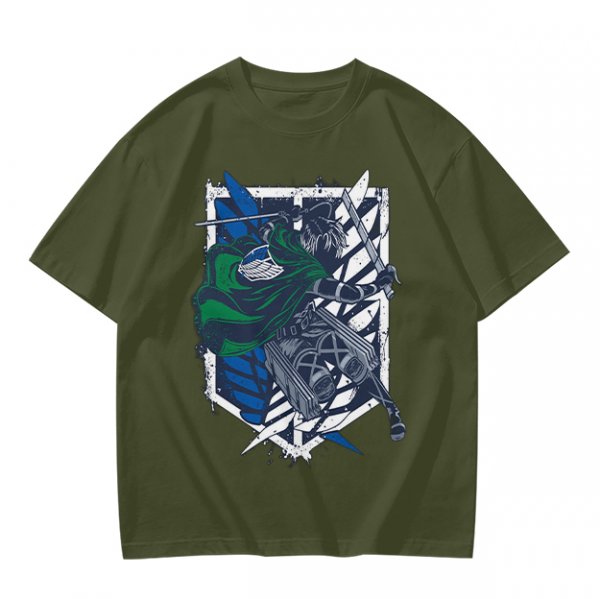 Attack on Titan Scout Regiment Soldier Graphic T-Shirt