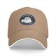 Black Baseball Cap With Nope Seal Of Disapproval Graphic