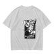 Olive T-Shirt with Retro Coffee Murder Pun Graphic