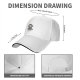 Black baseball cap with gaming sloth 'We Just Respawn' print