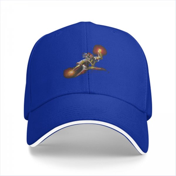 Black Baseball Cap With Flying Superhero Jet Pack Graphic