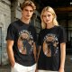 Black Phillip's Coffee Goat Graphic T-Shirt Design