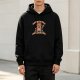 Black Hoodie With Cute Fantasy Creature 'I Drop Bad Loot' Print
