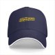 Black baseball cap with 'Help Me Sarcasm You Are My Only Hope' print