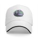 Black Baseball Cap With Fantasy Dragon Moon Cloud Night Artwork