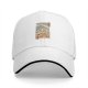 Black Baseball Cap with Ukiyo-e Style Ramen and Mount Fuji Art