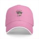 Black Baseball Cap With Raccoon Holding Pride Flag Design