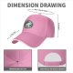 Black baseball cap with I Love Cats & Coffee graphic print