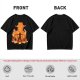 One Piece Ace Fire Silhouette Graphic T-Shirt