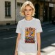 Olive green t-shirt with Masters of the Universe graphic print