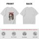 Olive Graphic T-Shirt with Skull and 'I Love My Job' Print