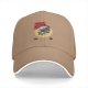 Black baseball cap with Super Dark knight graphic print