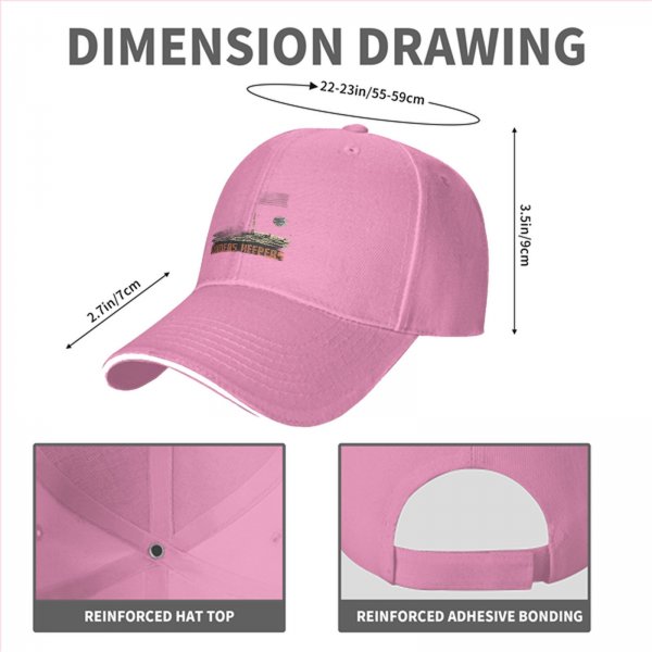 Black baseball cap with Finders Keepers boat graphic