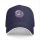 Black Baseball Cap With My Neighbor Totoro Floral Art Print