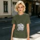 Funny duct tape and WD-40 flowchart graphic olive t-shirt