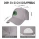 Black baseball cap with alien graphic and 'Kiss Me' text