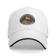Black Baseball Cap With Emotional Support Beverage Coffee Print