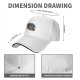 Black Baseball Cap With Fantasy Dice Splash Art Design