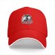 Black baseball cap with Spirited Away Haku and Chihiro anime floral print
