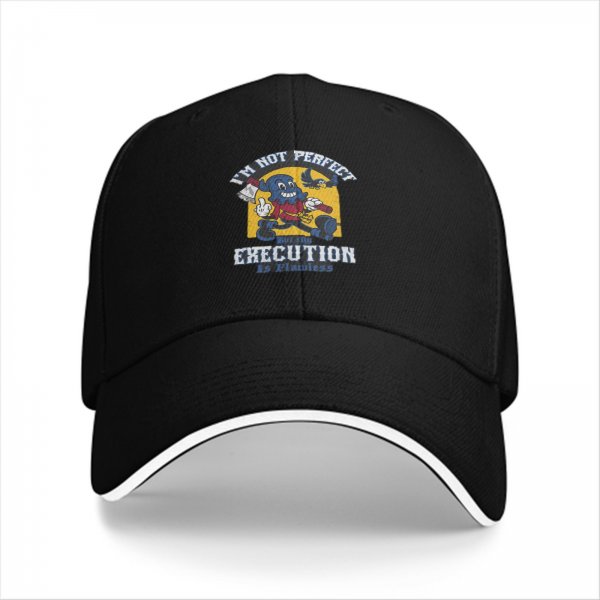I'm Not Perfect But My Execution Is Flawless Graphic Baseball Cap
