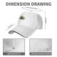 Black Baseball Cap With Distressed Mushroom Forest Graphic