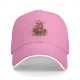 Black baseball cap with 'Relax I'm Fine Just a Regular Burnout' and cute devil graphic