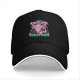 Black baseball cap with 'You Axolotl Questions' cute axolotl graphic