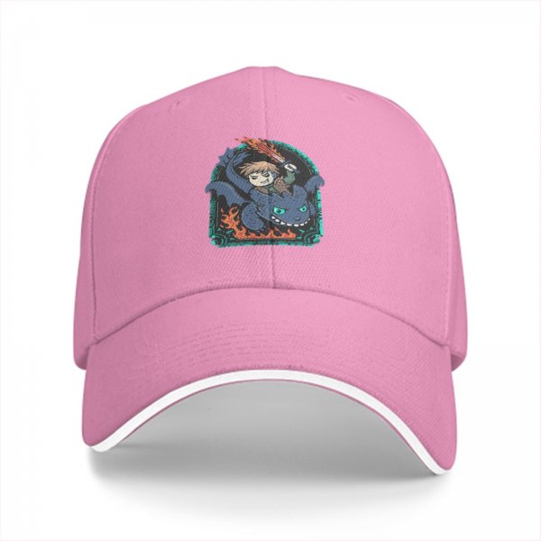 Black Baseball Cap with How to Train Your Dragon Toothless and Hiccup Print