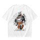 Olive graphic t-shirt with 'Enjoy the grind Assholes' coffee grinder mascot print