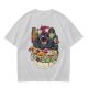 Anime Mecha Robot Ramen Bowl Graphic T-Shirt