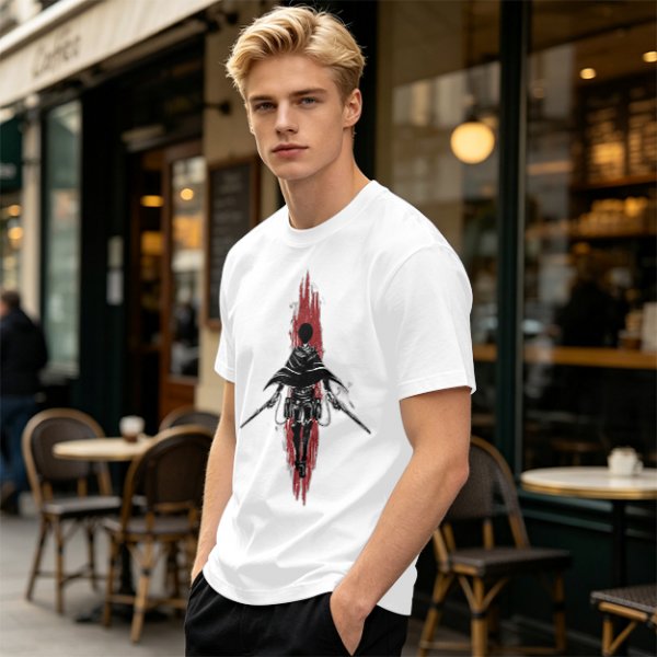 Attack on Titan Scout Regiment Silhouette Graphic T-Shirt