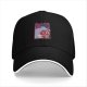 Black Baseball Cap With Princess Mononoke Mask Art Print